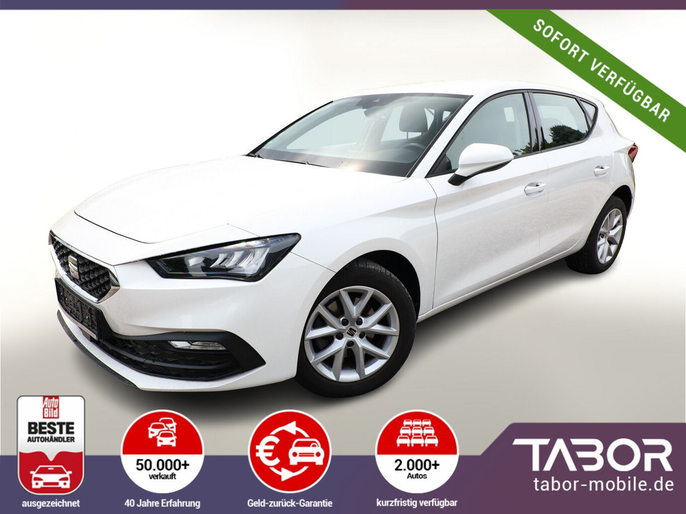 Seat Leon 1.0 TSI 110 LED FullL Temp NSW BT Klima 16Z