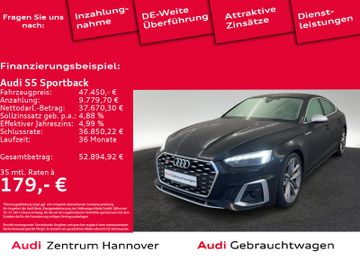 Audi Leasingangebot: Audi S5 Sportback quattro 3.0 TDI Matrix LED Head-Up