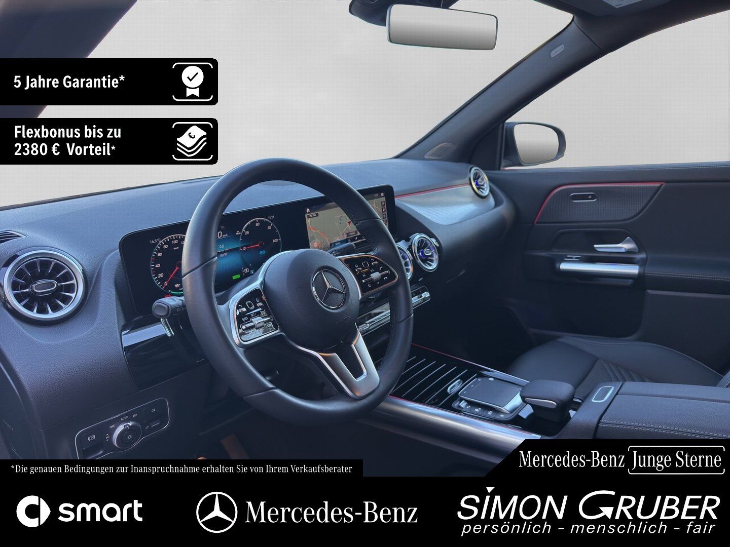 Fahrzeugabbildung Mercedes-Benz EQA 300 4M Progressive Ambi Keyless EasyP AMG 19