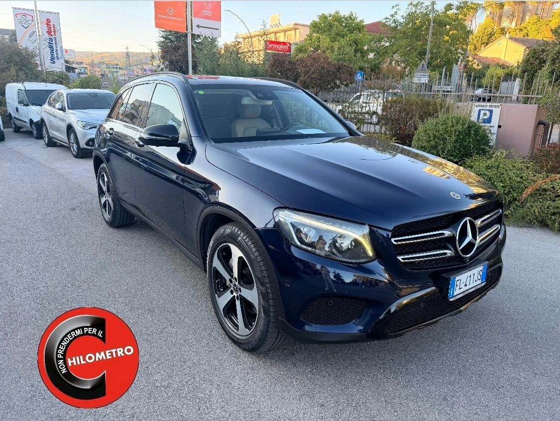 Mercedes GLC 250 2017, 2.1D dīzelis, Automāts, SUV/Apvidus, Zils — Latvijā