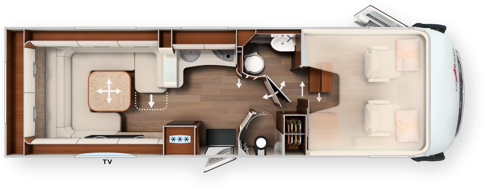 Carthago liner-for-two I 53 *Frisch eingetroffen*