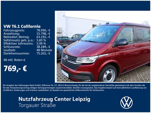 Volkswagen T6.1 California Beach Camper "Edition" 2.0 l TDI