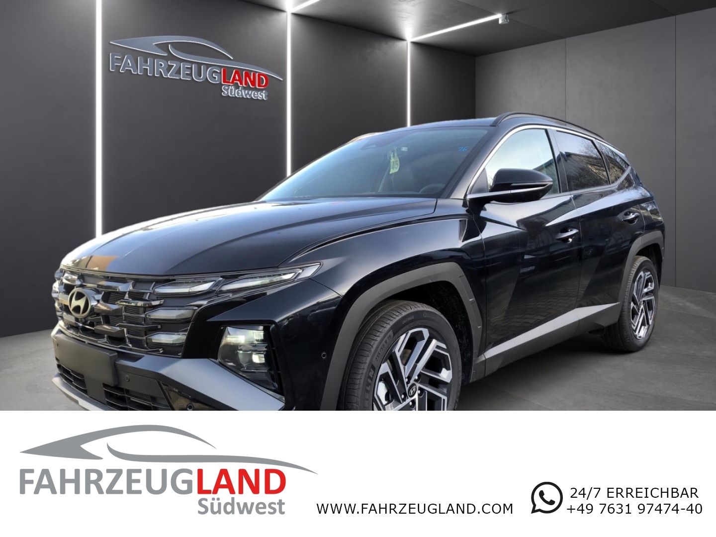 Gebrauchtwagen Hyundai Tucson Tucson Prime DCT 4WD HUD Navi Leder Assistenz-Pa in Müllheim