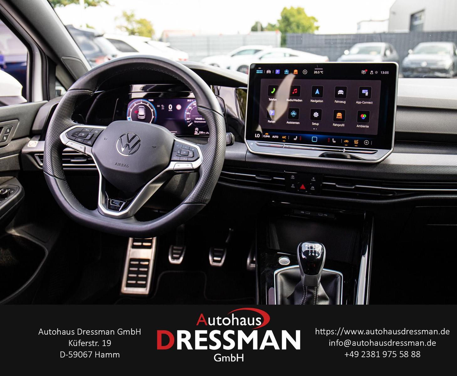 Volkswagen Golf 8 1.5 TSI R-Line LED ACC KAMERA DAB CARPLAY, миниатюра 14
