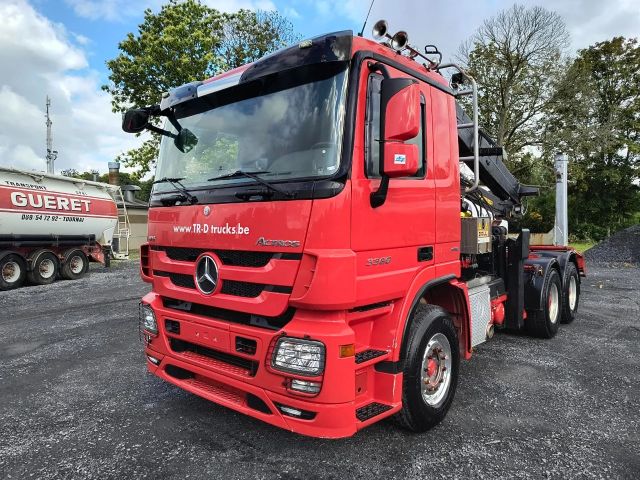 Mercedes-Benz Actros 3360 V8 6X4 LUMBER TRUCK - HIAB 251S80