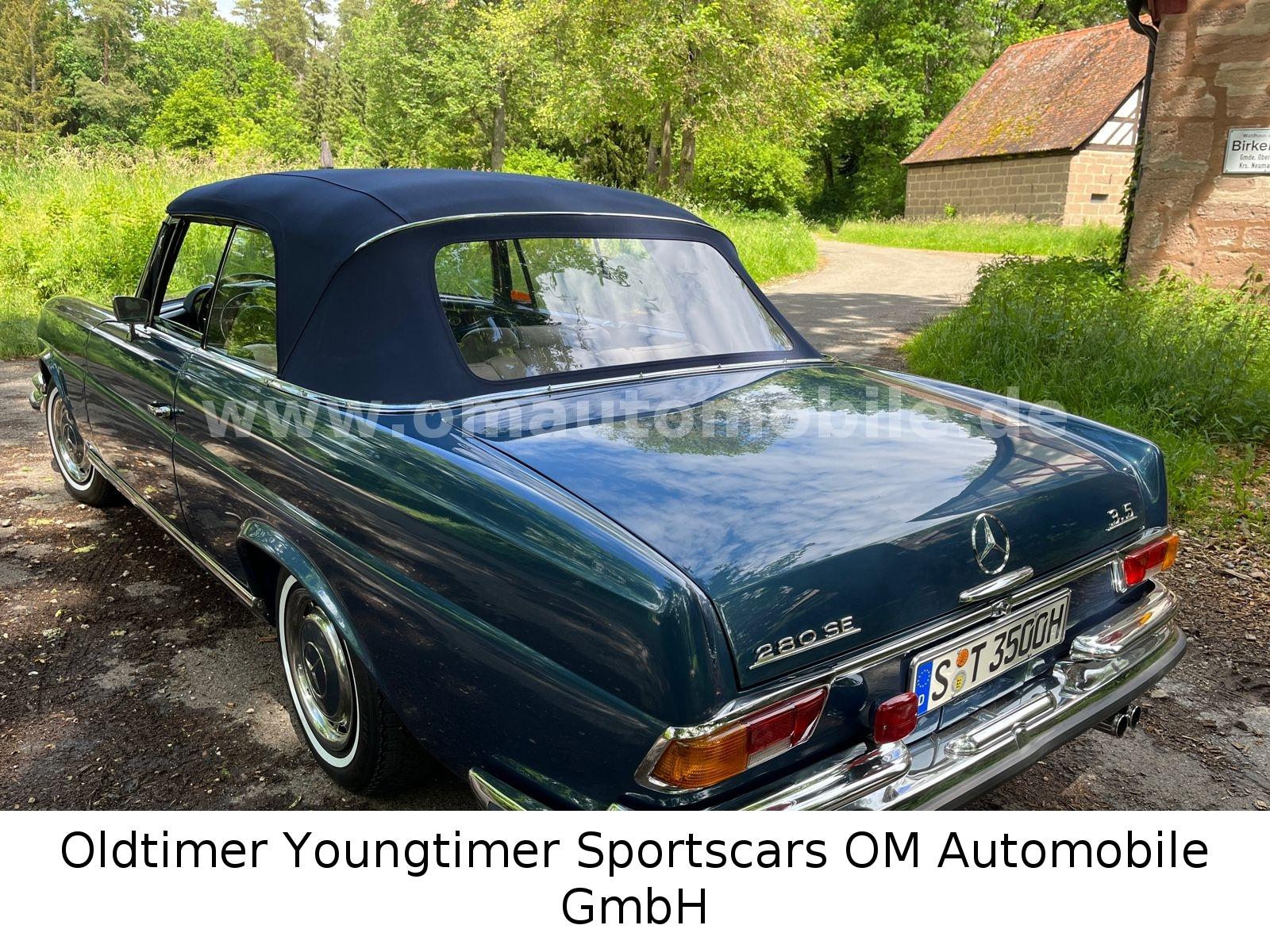 Mercedes-Benz 280 SE 3,5 Cabrio W111 deutsch*3.Hd*dokumentiert