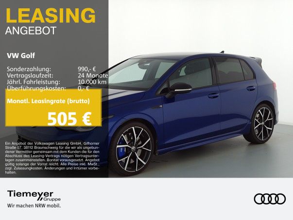 Volkswagen Golf R BLACK STYLE TITANABGAS LEDER H+K