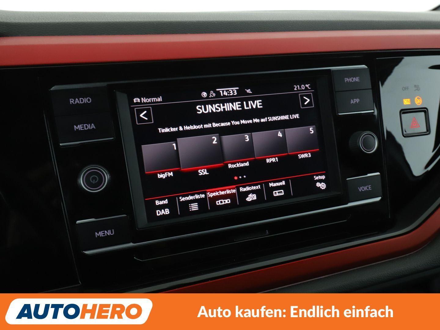 Volkswagen Polo 2.0 TSI GTI Aut.*LIMITER*PDC*SHZ*BLUETOOTH*, миниатюра 19