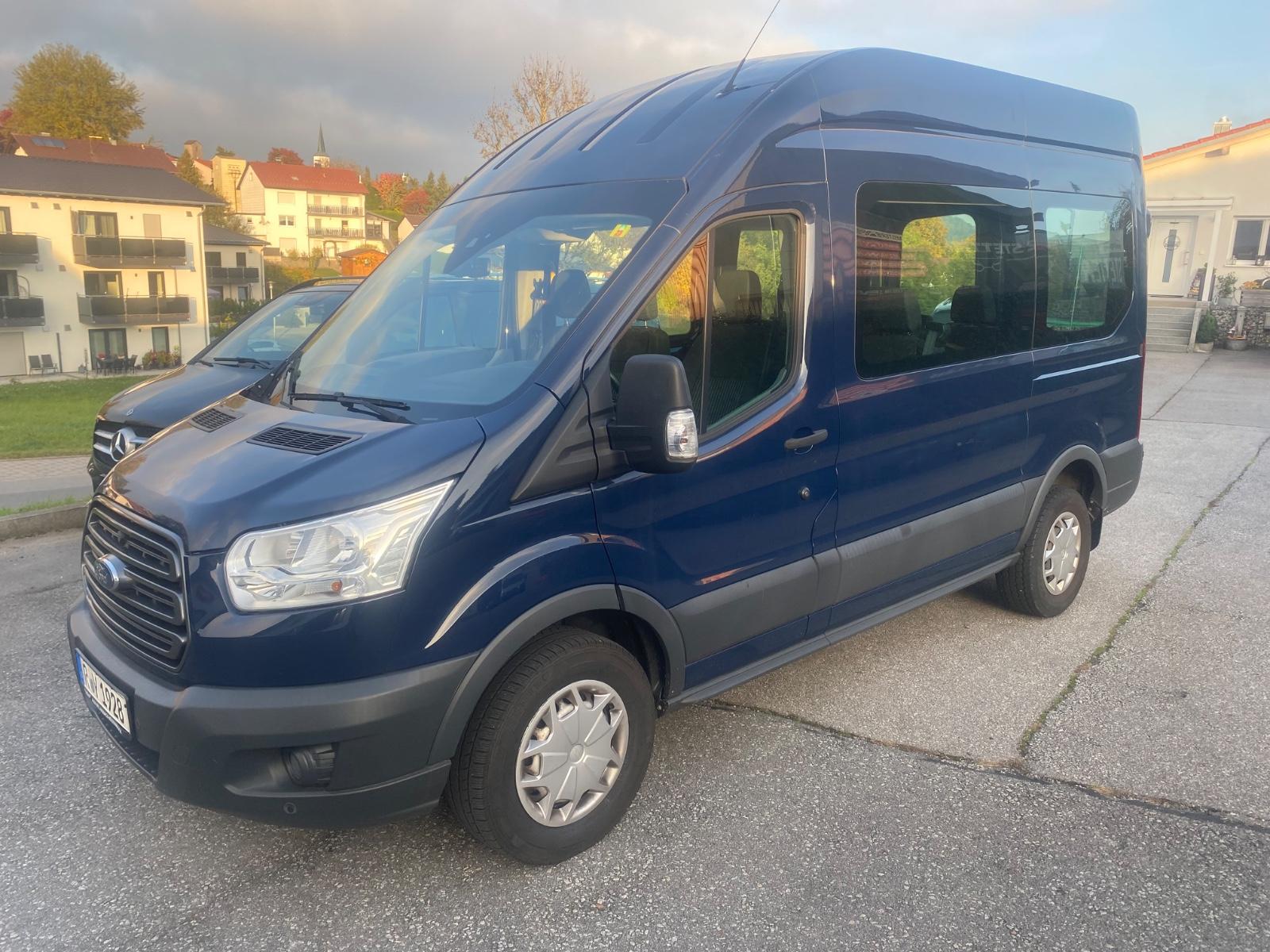 Ford Transit Kombi 350 L2 AHK KLIMA PDC 9SITZE 30tkm!