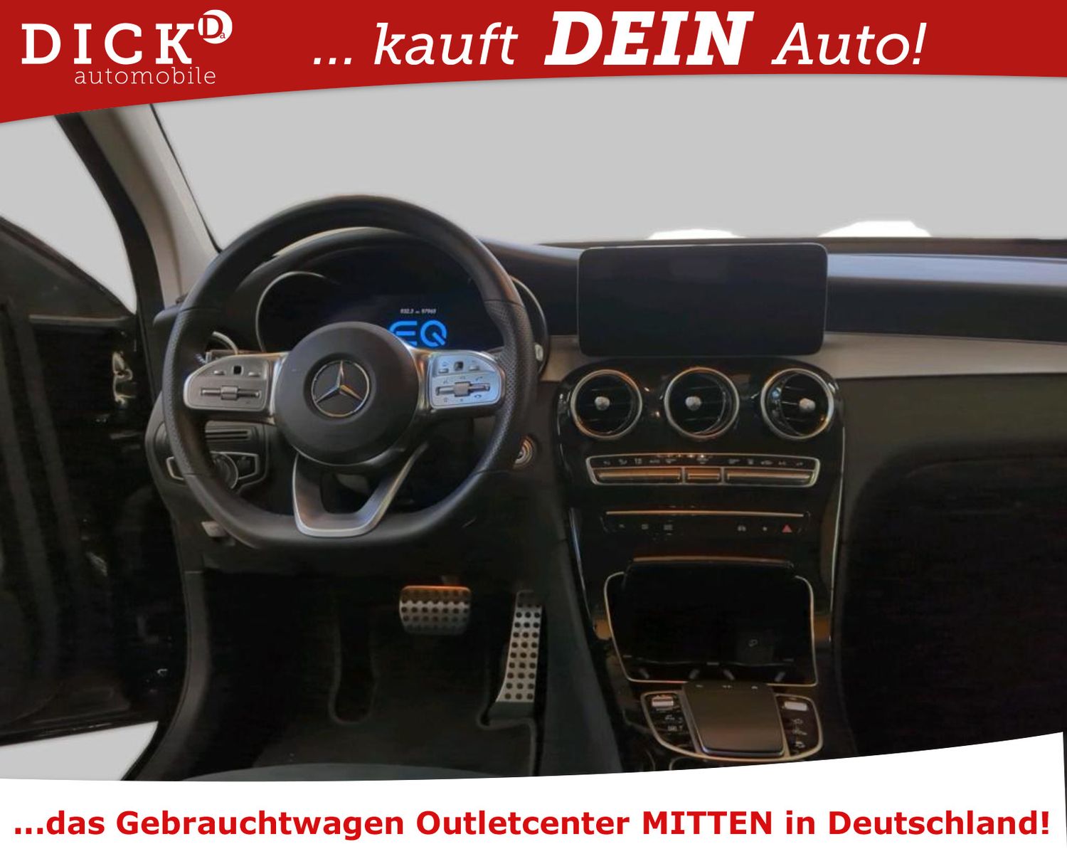 Fahrzeugabbildung Mercedes-Benz GLC 300de 4Mat 9G LED/ACC/NAVI/VIRTU/SHZ/RFK/8Fa