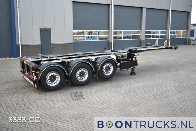 Broshuis MFCC | 2x20-30-40-45ft HC * STEERING AXLE * SAF/