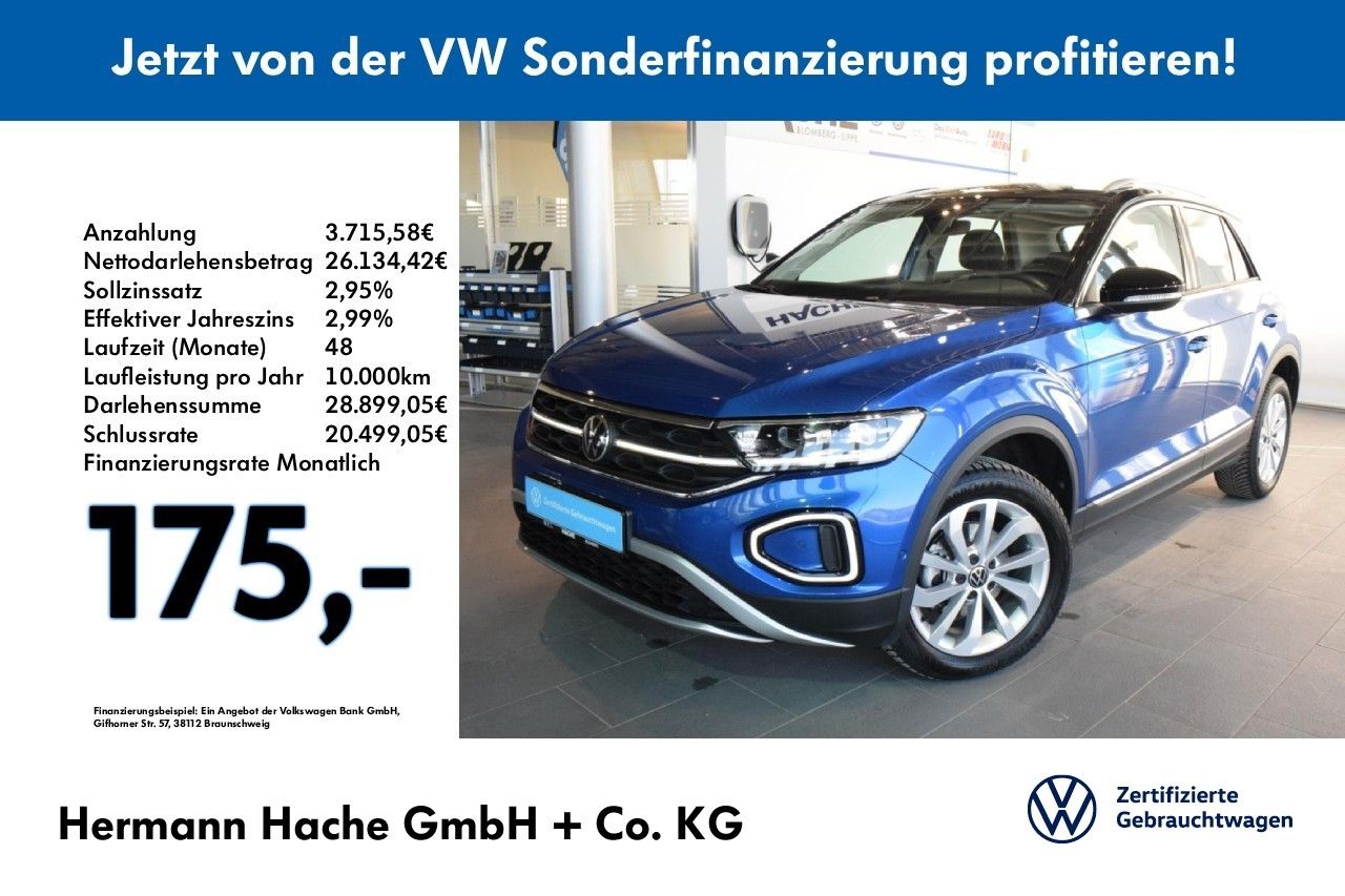 Volkswagen T-Roc Style 1.5 TSI DSG PDC NAVI KLIMA Klima