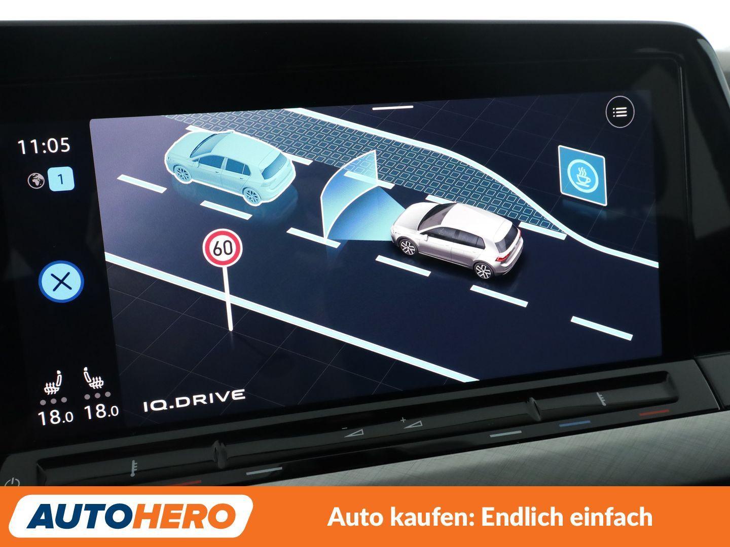 Volkswagen Golf VIII 1.5 eTSI ACT Life Aut.*NAVI*CAM*ACC*, миниатюра 23