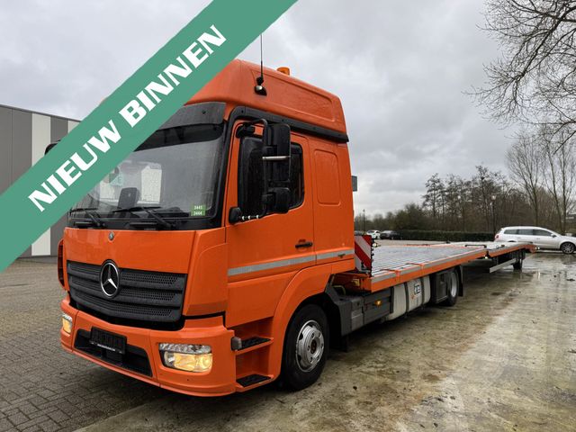 Mercedes-Benz Atego + Recker Sanr 28 oplegger TEFQ241 , beide