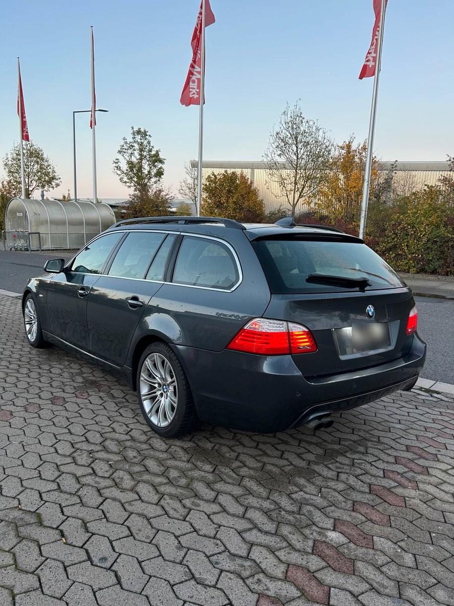 BMW 530 2009 — rear view