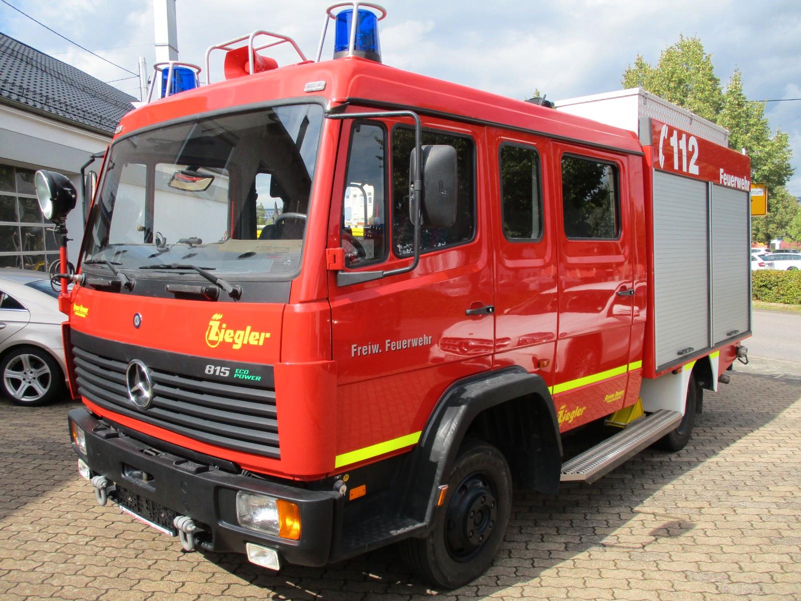 Mercedes-Benz 815 ECO-Power Feuerwehr LF 8/6 kein 4x4 Allrad
