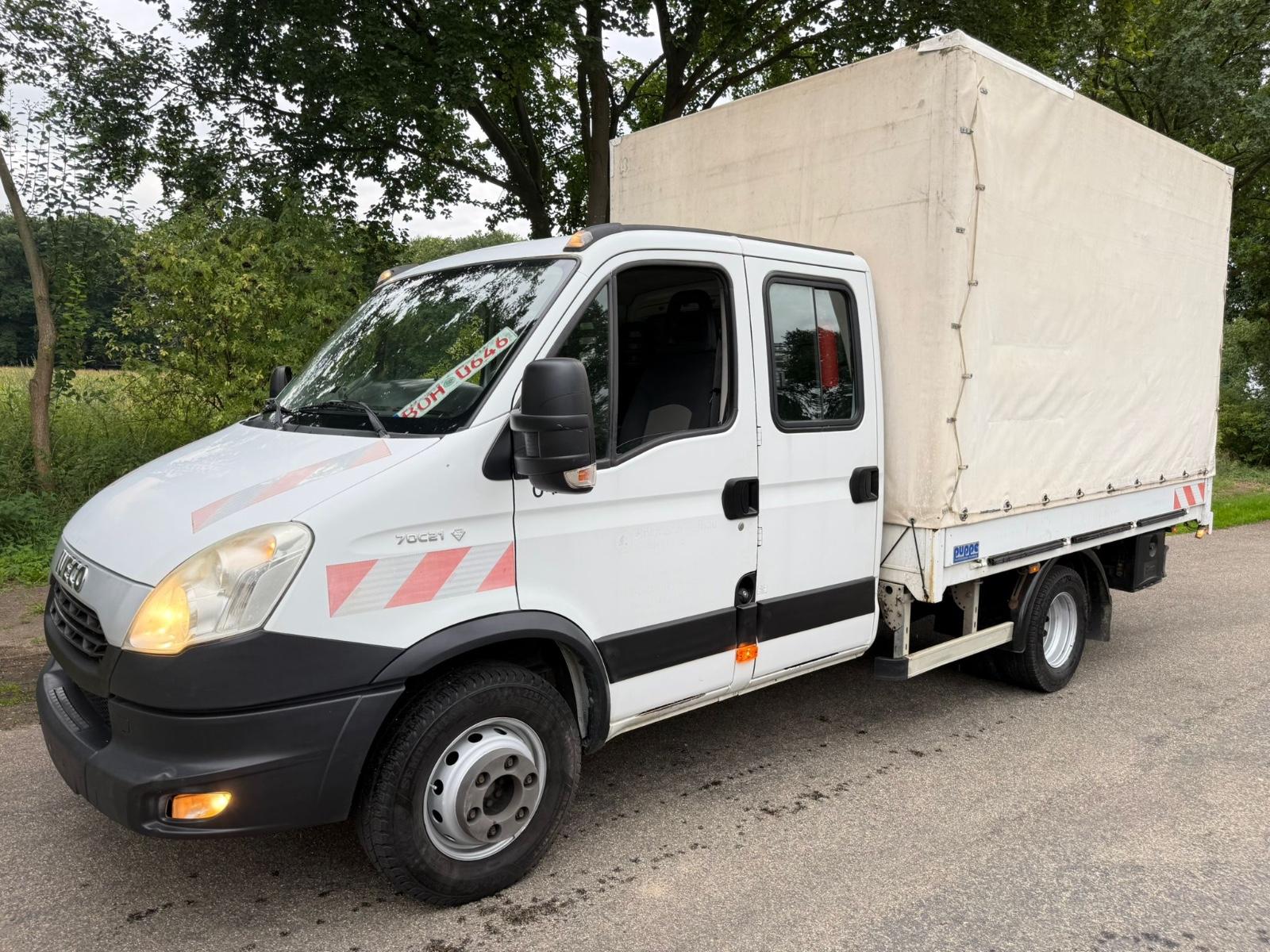 Iveco Daily*70C21*Doka-Pritsche-Plane*Maxi-XXL*3.0 HPI