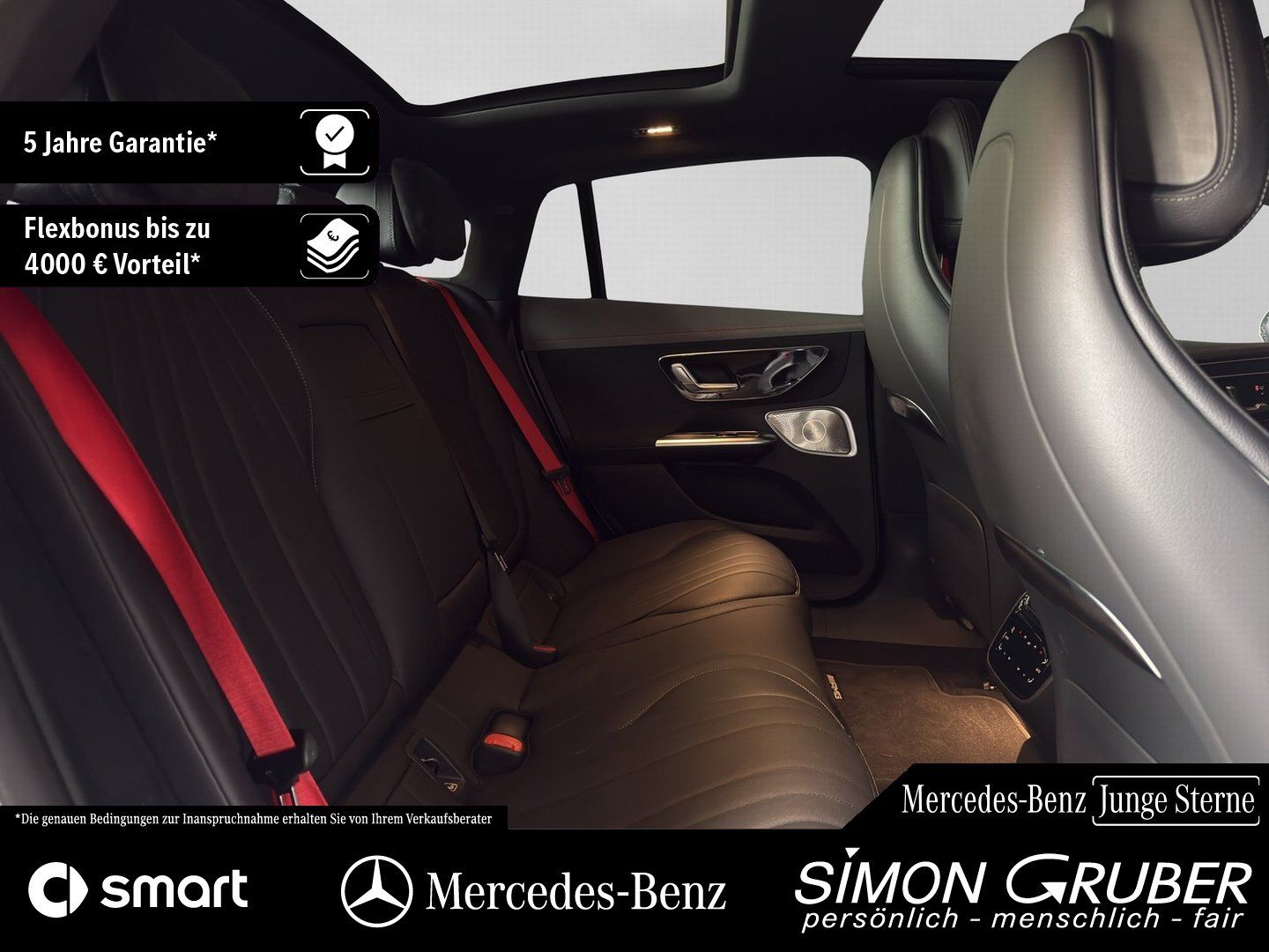 Fahrzeugabbildung Mercedes-Benz EQE 350 4M AMG Hyper Airmatic Massage Mod 2025