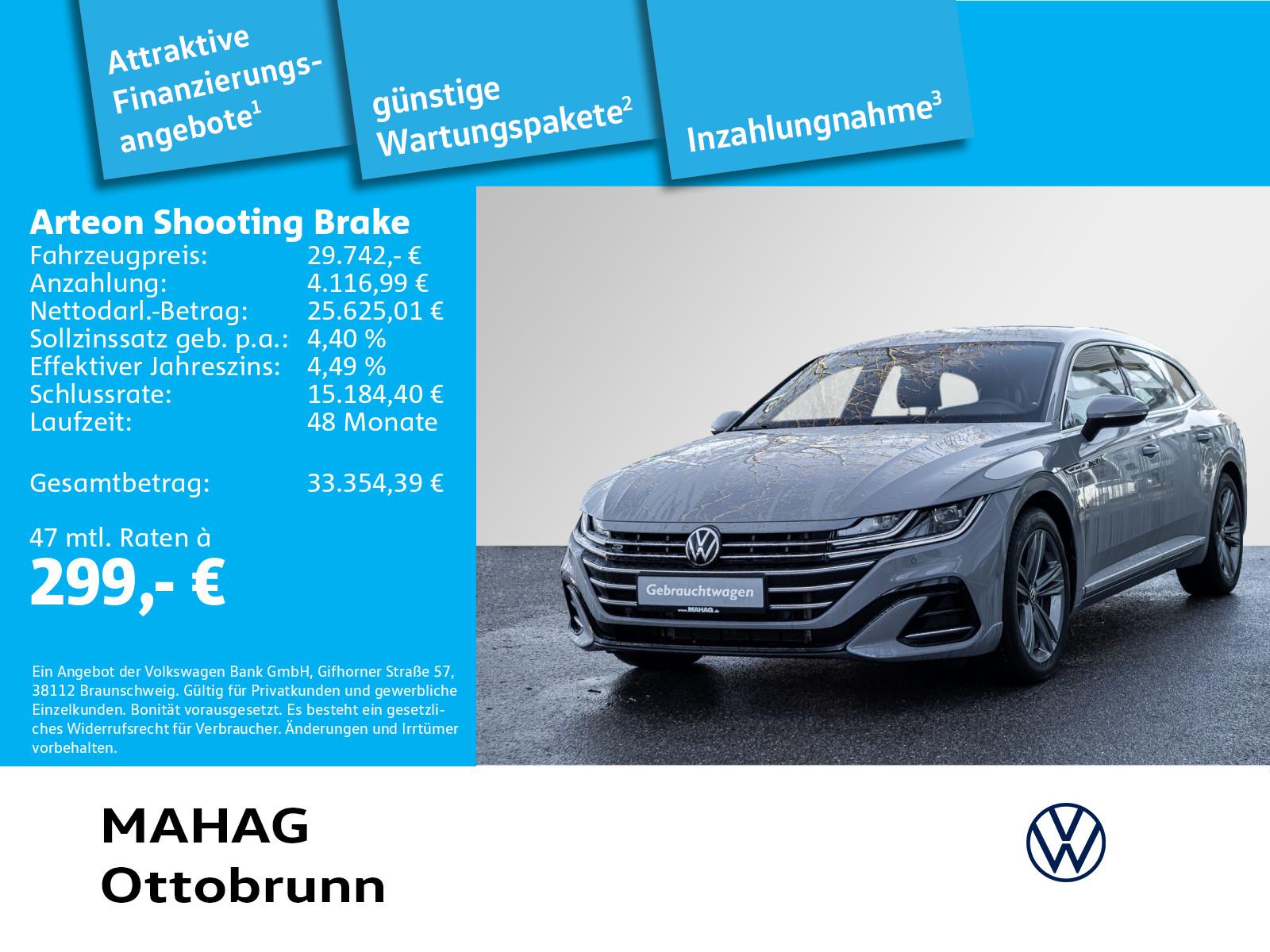 Volkswagen Arteon Shooting Brake R-Line 2.0 TSI LED Navi Pa