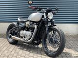 Triumph Bonneville Bobber CUSTOM UNIKAT VINTAGE ALU Tank - TRIUMPH CUSTOM