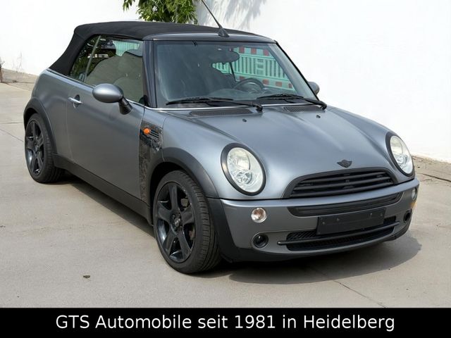 MINI ONE Cabrio One - MATTGRAU MIT DEKOR FOLIERT !!!