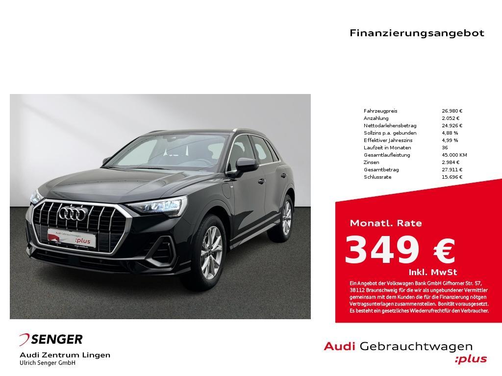 Audi Q3 45 TFSI e S line Audi connect MMI LED AHK