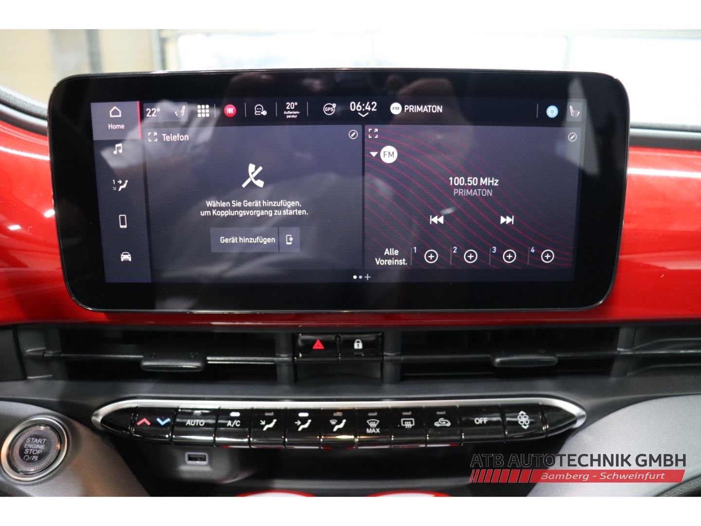 Fahrzeugabbildung Fiat 500e Cabrio 23,8 kWh RED Komfort-Paket Apple Car