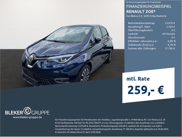 Renault ZOE Riviera Z.E. 50 R135 Kaufbatterie