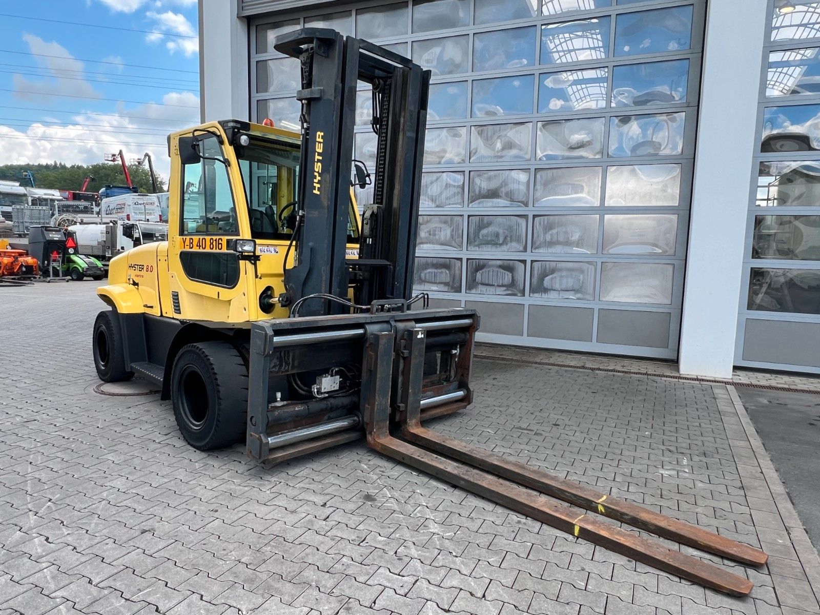 Fahrzeugabbildung Hyster H8.0 FT9 / nur 1.426h! / Triplex: 5,52m / ZVG