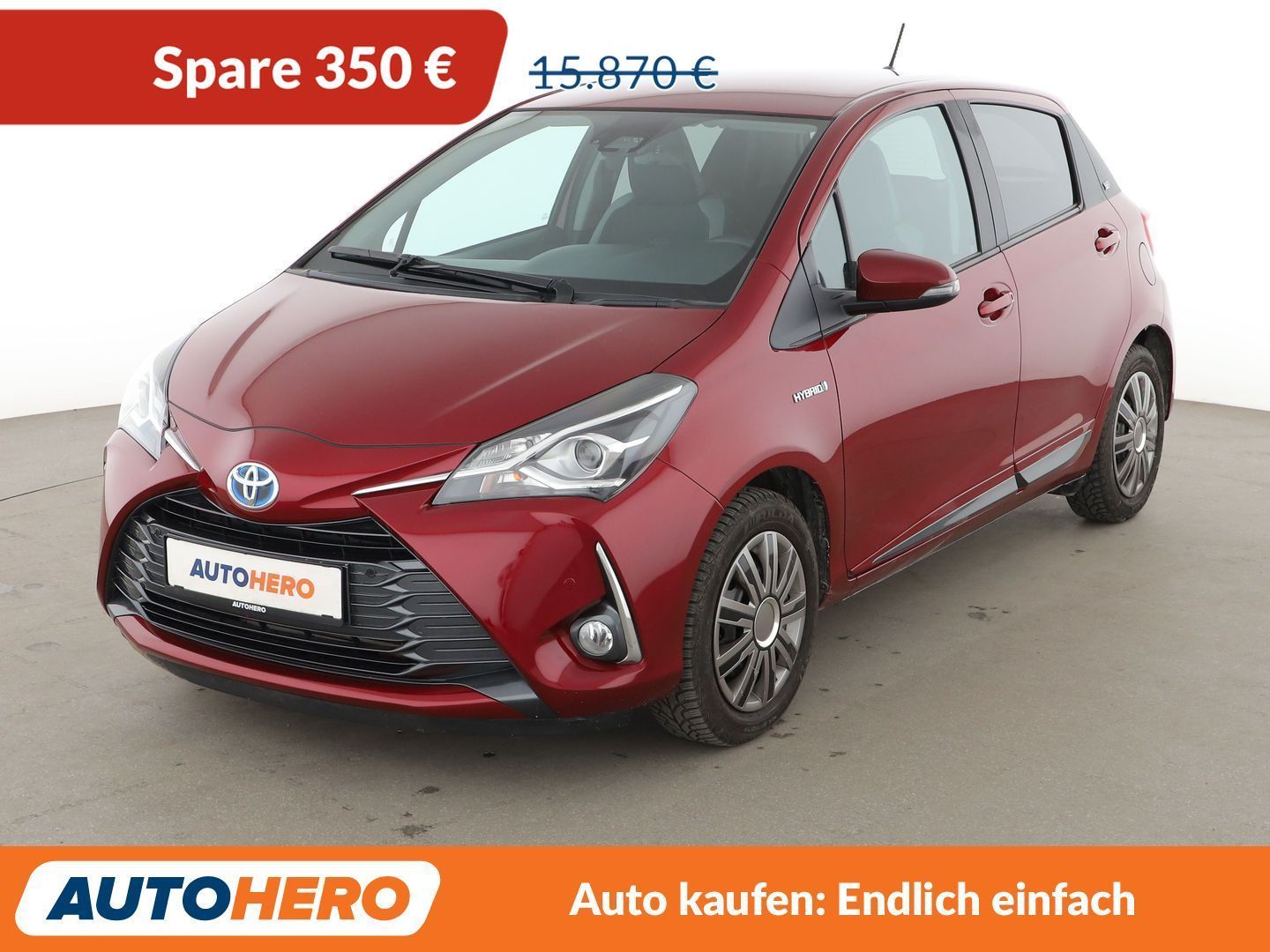 Toyota Yaris 1.5 Hybrid Y20 Club Aut.*CAM*KLIMA*