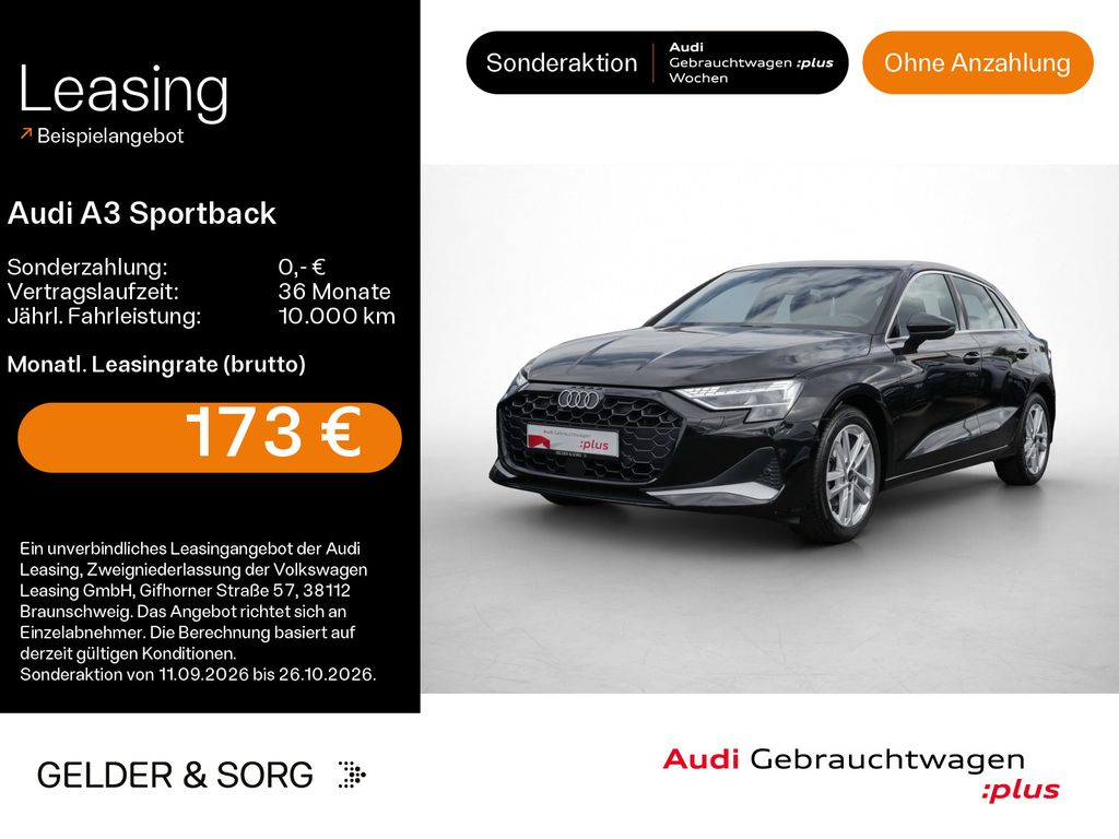 Audi A3 Sportback TDI 110 kW Business+*LED*Sound*ACC*