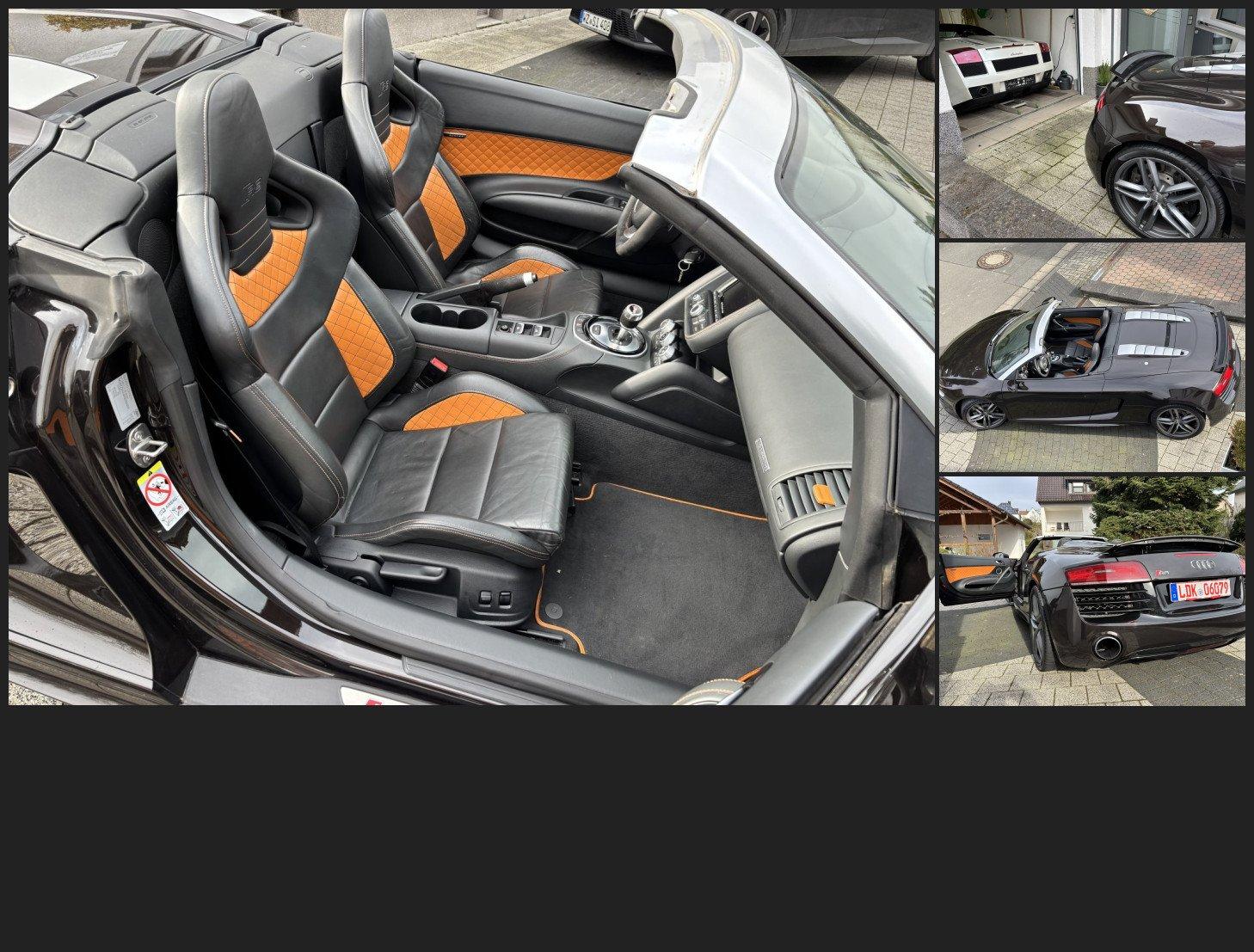 Audi R8 V10 5.2 Spyder Audi Exclusiv Schalensitze Mag