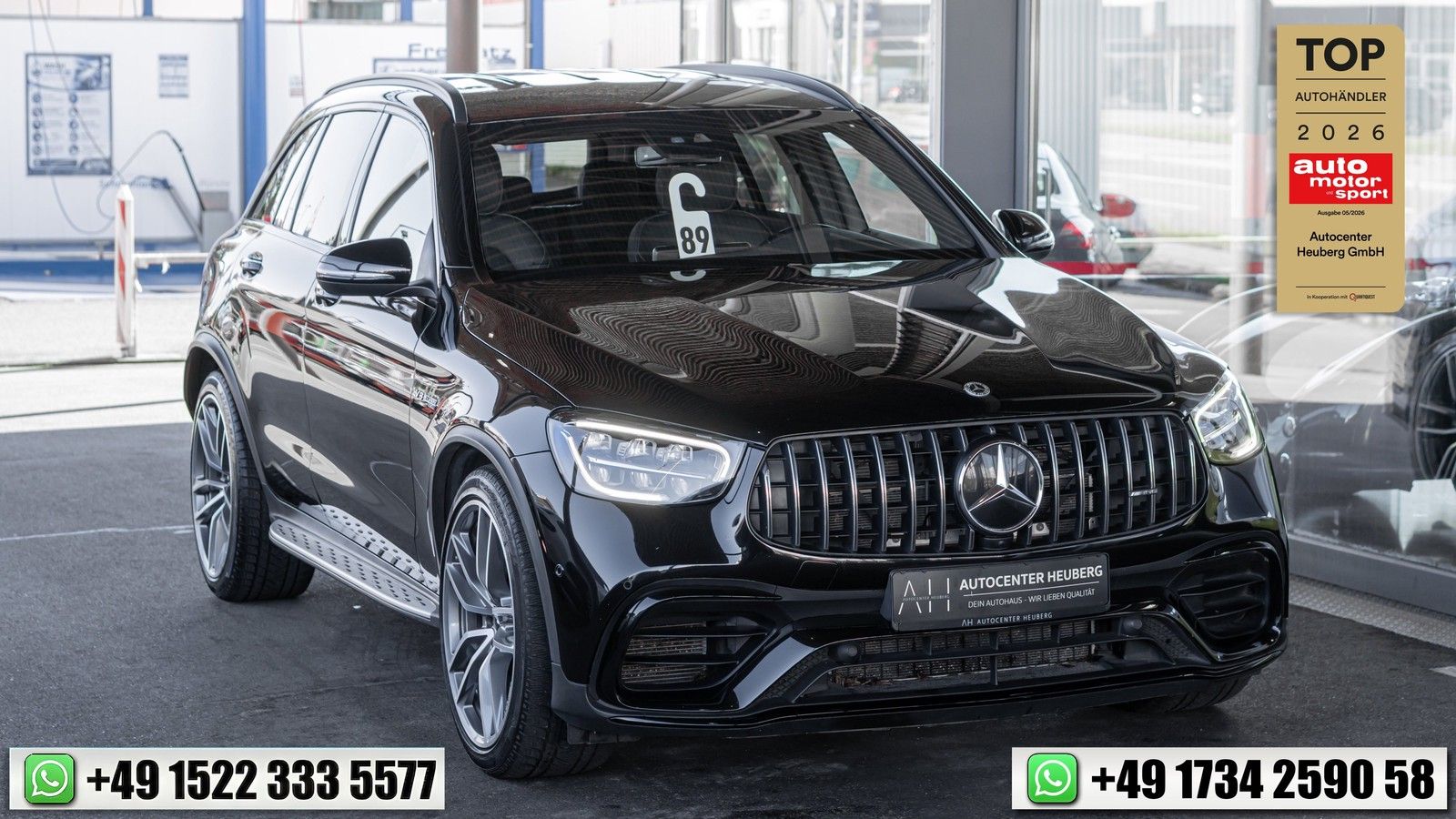 Mercedes-Benz GLC 63 AMG 4MATIC+ *1.HAND*KAMERA*MEMORY*TÜVNEU*