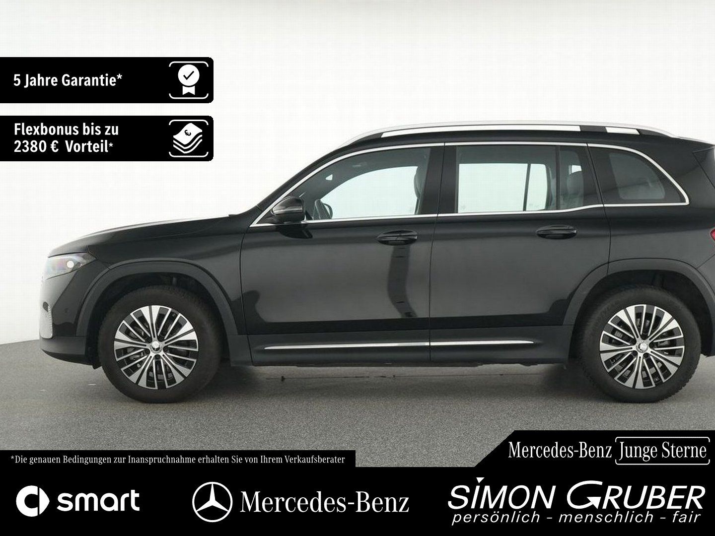Fahrzeugabbildung Mercedes-Benz EQB 250+ Progressive Adv. Pano Kamera Amb 7Sitze