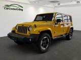 Jeep Wrangler Unlimited X*4X4*Navi*AHK*Kamera*Leder* - mit Diesel-Antrieb: Gelb, Geländewagen