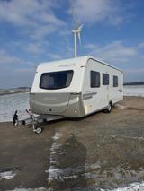 HYMER / ERIBA / HYMERCAR Hymer Eriba Moving 580 - HYMER / ERIBA Separate Dusche Wohnwagen