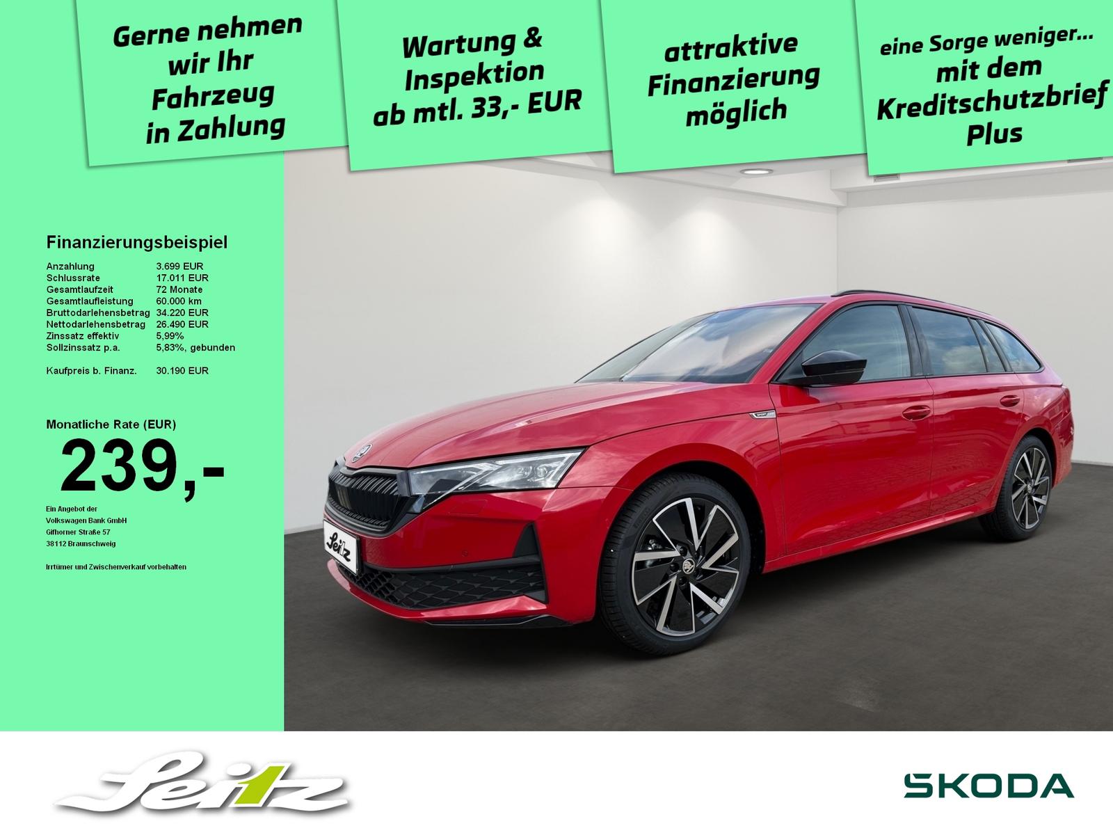 Skoda Octavia Combi 1.5 TSI Sportline *HEAD-UP*APPCON*
