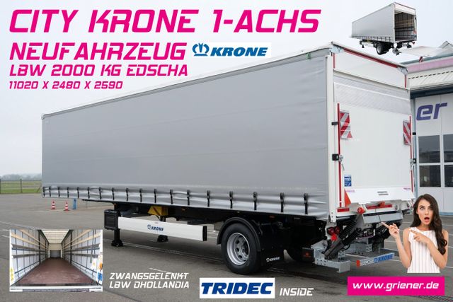 Krone SEP 10 CITY GARDINE KRONE 1-achs TRIDEC LBW