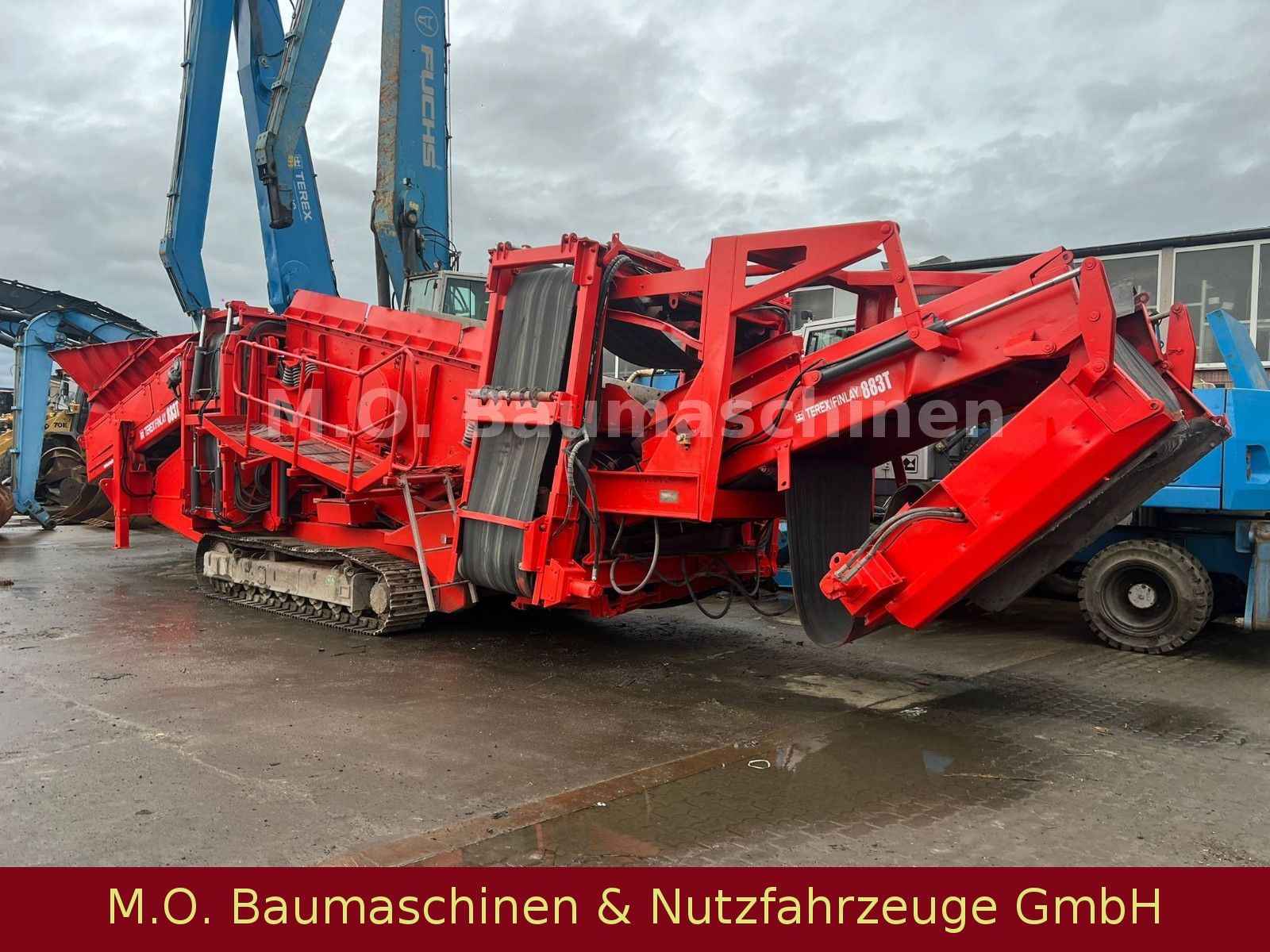 Fahrzeugabbildung Terex Finlay 883 T  /  Mobile Siebanlage /