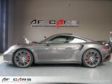 Porsche 911 Turbo 991 3.8 Pano PDLS+ Temp Carbon - : Coupe, Grau
