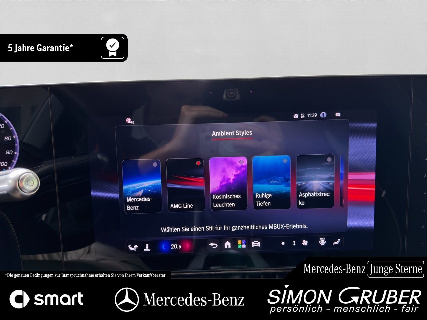 Fahrzeugabbildung Mercedes-Benz CLA 250+ EQ AMG Night Burm Memo MBeam DA AHK