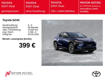 Toyota Leasingangebot: Toyota bZ4X Comfort *NEUES MODELL*