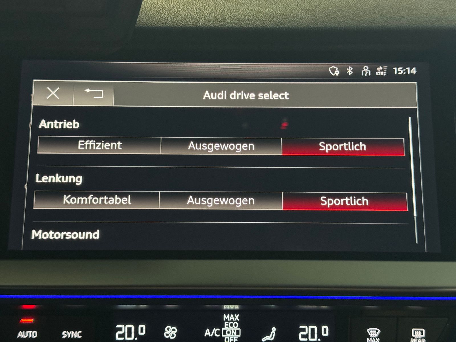 Fahrzeugabbildung Audi A3 40 TDI LIM. QUATTRO 3X S-LINE RS3 S-SITZE B&0