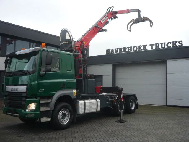 DAF CF 510 FTT Euro 6 6x4 Tractor Palfinger Epsilon 