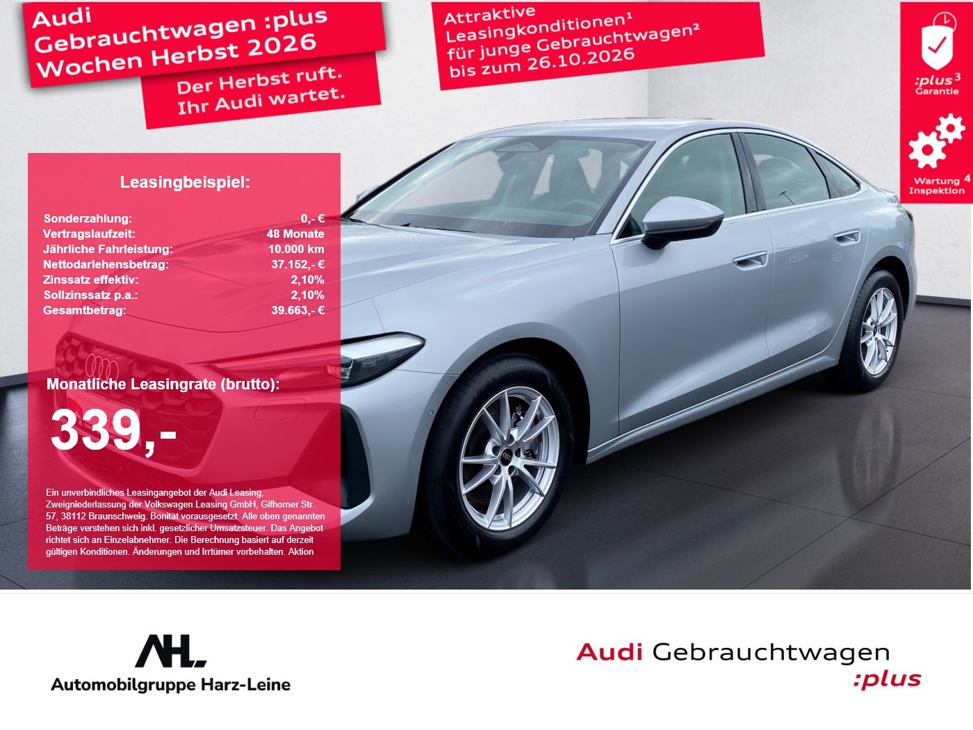Audi A5 Limousine TDI S-tronic Navi ACC RFK Sitzhzg.