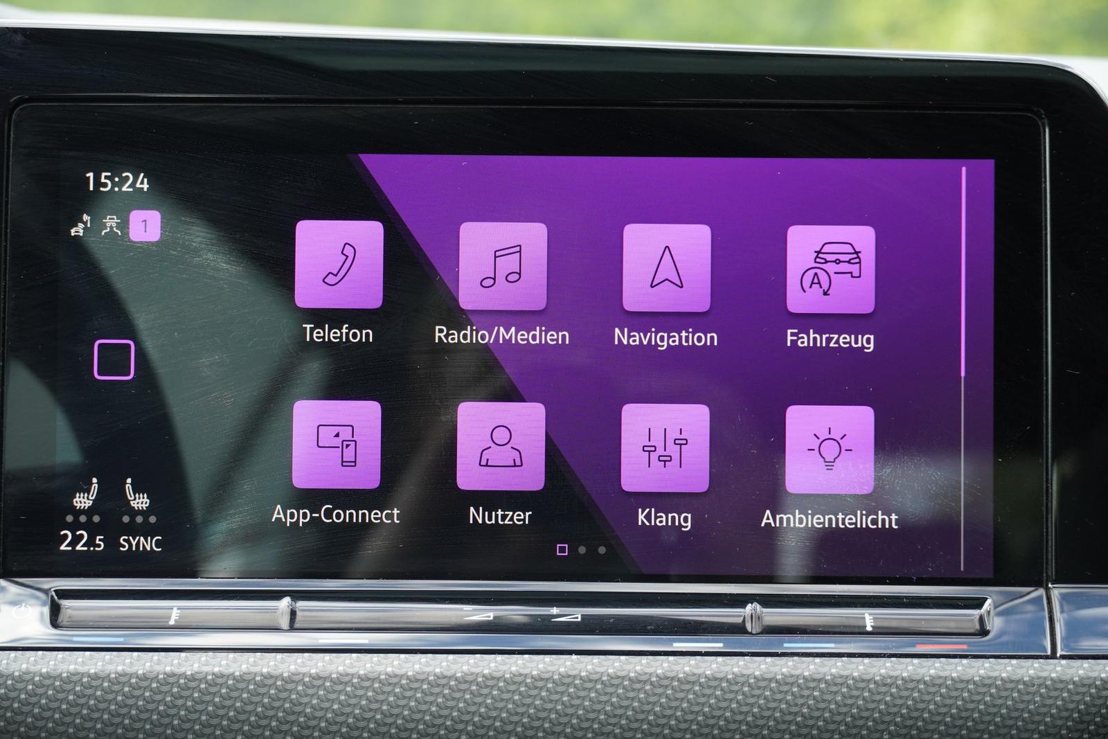 Volkswagen Golf VIII 1.5 TSI R-Line LED Navi ACC Spurhalte, миниатюра 23