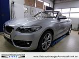 BMW 220 i Sport Line 18 Zoll, HARMAN KARDON,incl.1J. - silberne BMW 220