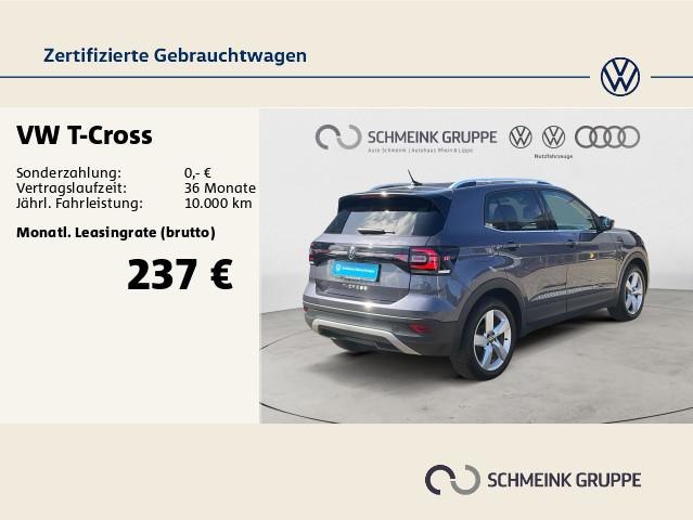 Volkswagen T-Cross 1.0 TSI DSG Style AHK Navi Kamera ACC, миниатюра 19