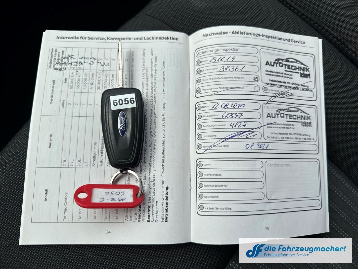 Fahrzeugabbildung Ford Transit Kombi 350 L3 Trend *KLIMA *6056 *EXPORT