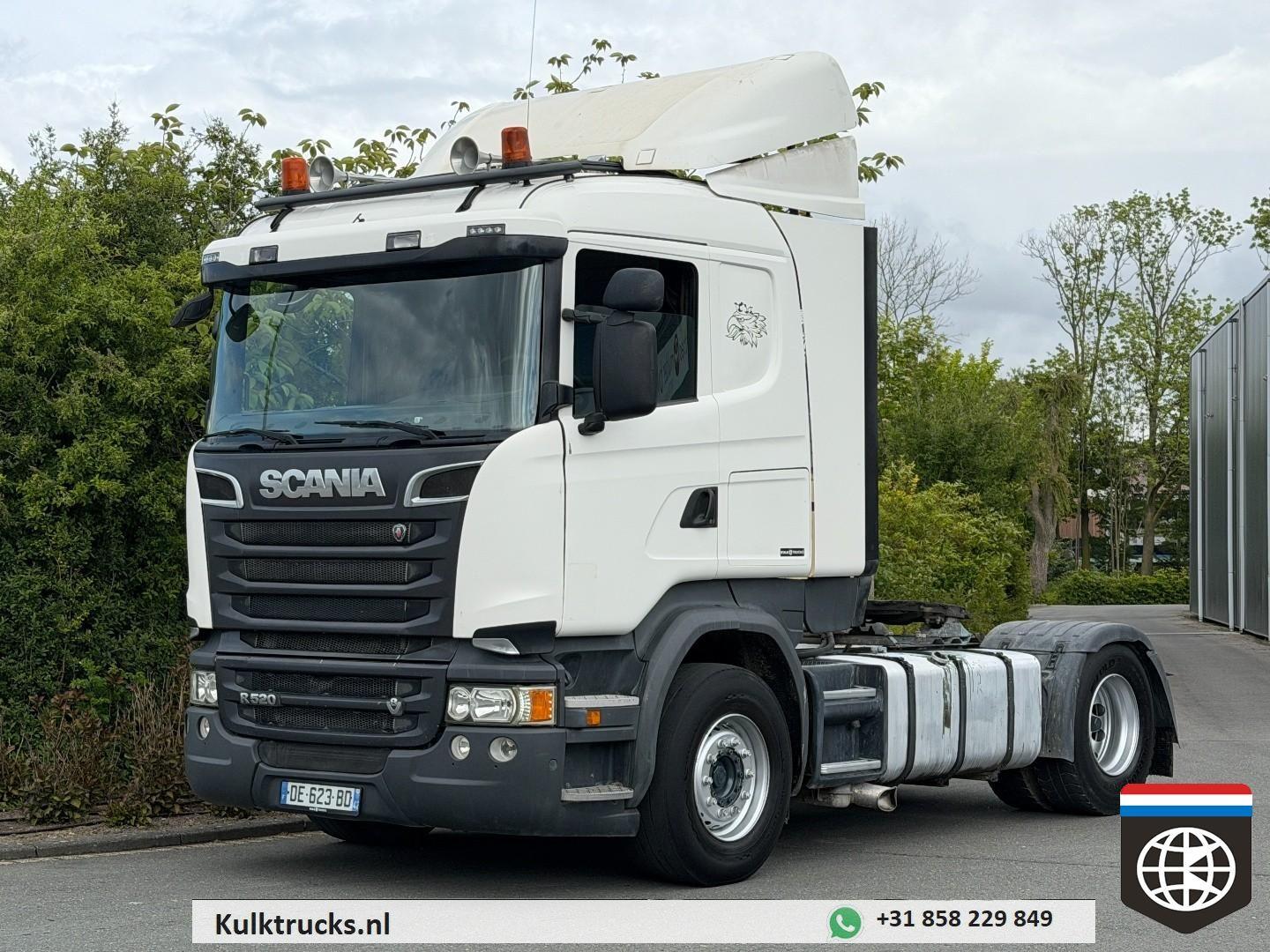 Scania R 520 Nur 400 dkm - RETARDER - Zapfwellenhydraul